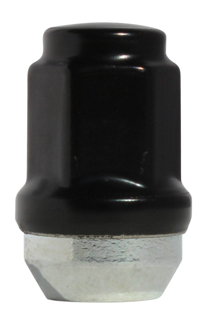 1/2" Black Stainless Steel Lug Nut 1.50" (3/4" Hex)